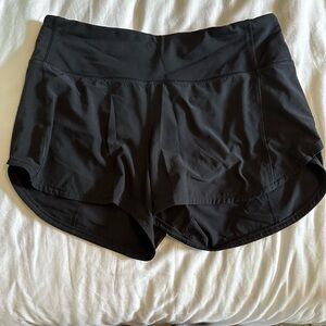 Lululemon- black running shorts